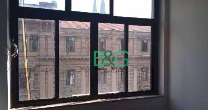 Sala para alugar, 20 m² por r$ 630,00/mês - sé - são paulo/sp