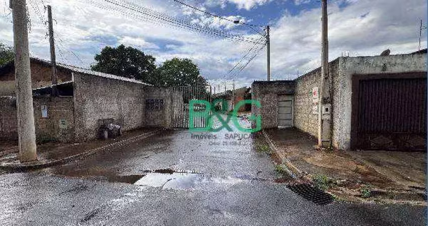 Casa com 2 dormitórios à venda, 43 m² por r$ 103.704,06 - jardim santa clara - sertãozinho/sp
