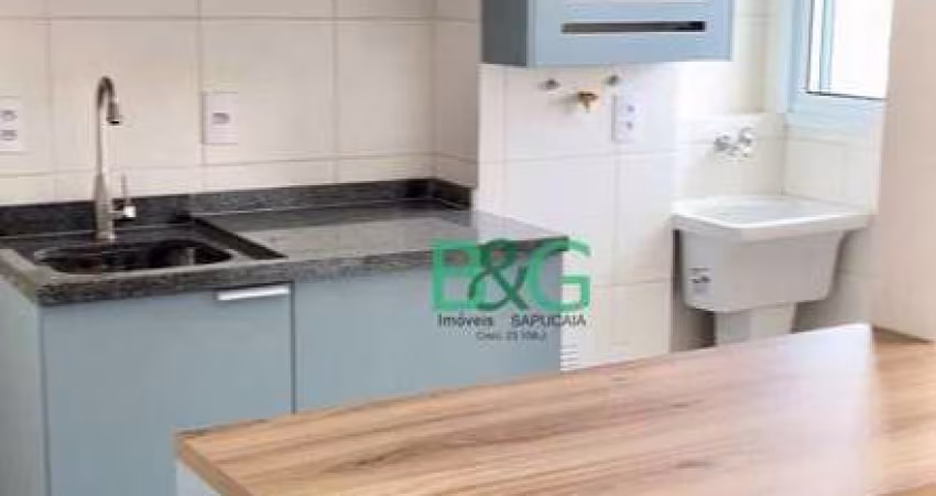 Apartamento com 2 dormitórios à venda, 54 m² por R$ 469.500 - Utinga - Santo André/SP