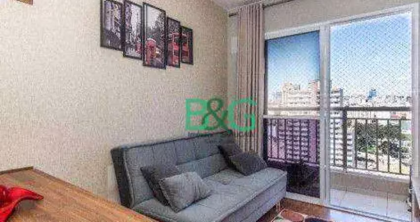 Apartamento com 1 dormitório à venda, 33 m² por r$ 349.000,00 - brás - são paulo/sp