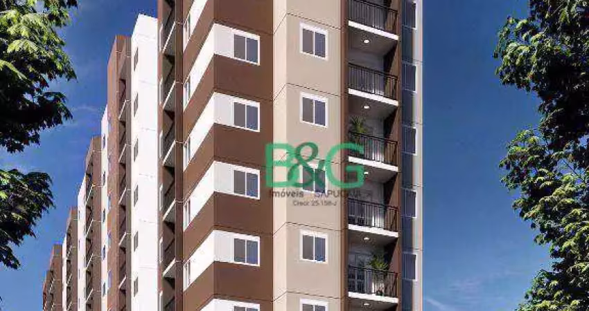 Apartamento com 2 dormitórios à venda, 35 m² por r$ 312.101,65 - ipiranga - são paulo/sp