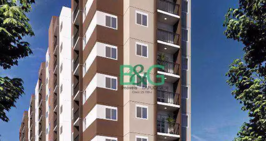 Apartamento com 1 dormitório à venda, 27 m² por r$ 248.221,87 - ipiranga - são paulo/sp