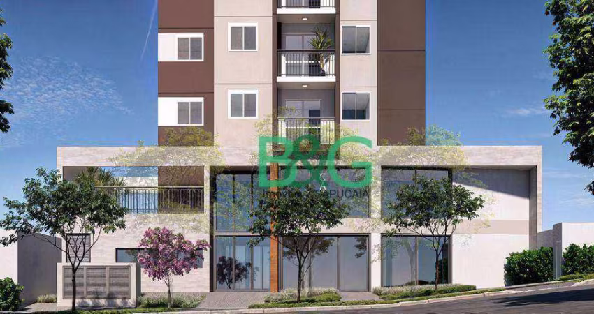 Apartamento à venda, 39 m² por R$ 358.885,96 - Ipiranga - São Paulo/SP