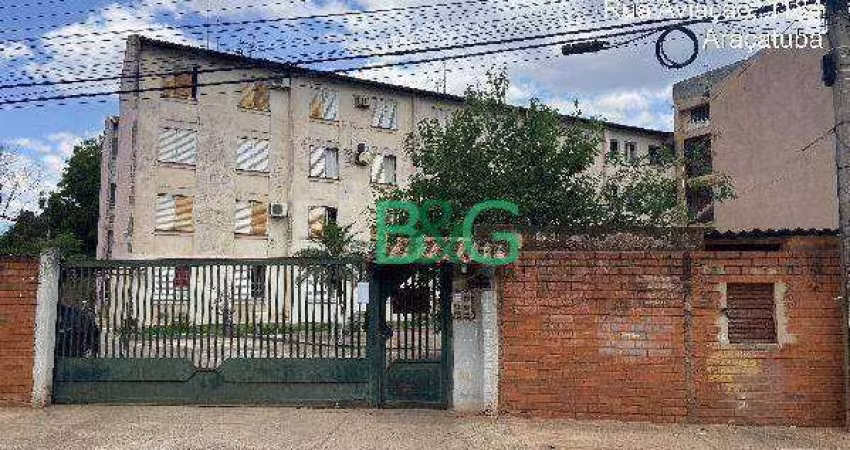 Apartamento com 2 dormitórios à venda, 42 m² por R$ 49.079,55 - Aviação - Araçatuba/SP
