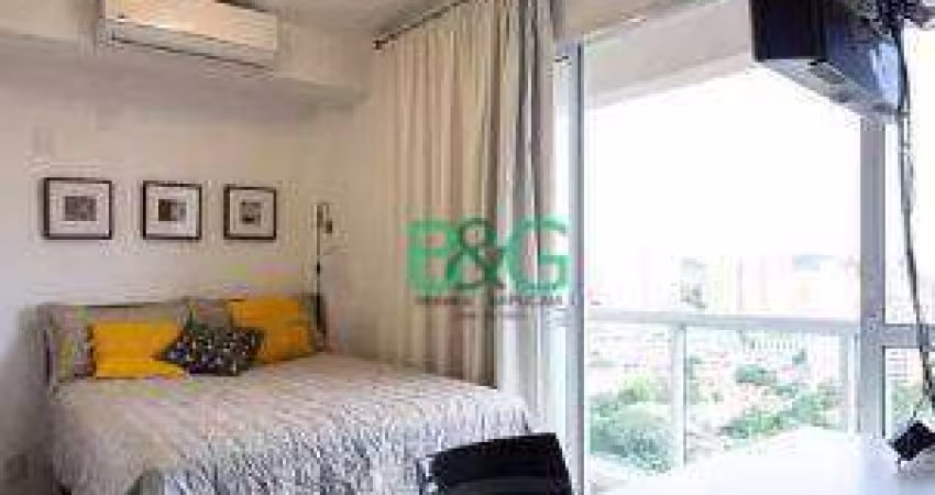 Apartamento com 1 dormitório à venda, 34 m² por R$ 594.000,00 - Brooklin Paulista - São Paulo/SP