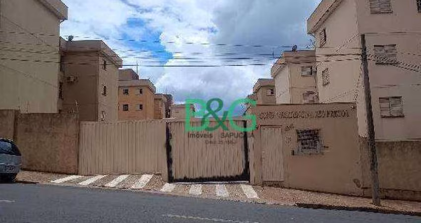 Apartamento com 2 dormitórios à venda, 46 m² por R$ 85.466,19 - Jardim Santa Lúcia - São José do Rio Preto/SP