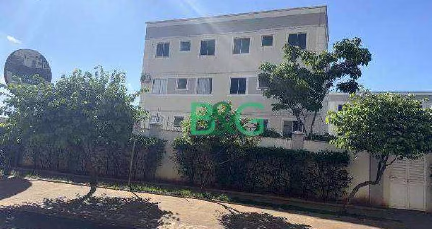 Apartamento com 2 dormitórios à venda, 39 m² por R$ 89.222,65 - Jardim Nunes - São José do Rio Preto/SP