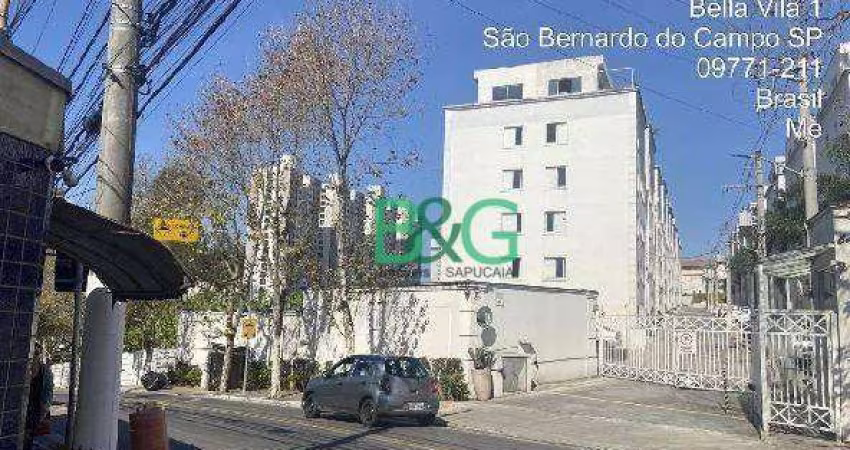 Apartamento com 2 dormitórios à venda, 42 m² por R$ 159.965,89 - Nova Petrópolis - São Bernardo do Campo/SP
