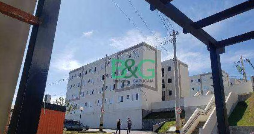 Apartamento com 2 dormitórios à venda, 40 m² por R$ 106.667,03 - Granjas Santa Terezinha - Taubaté/SP