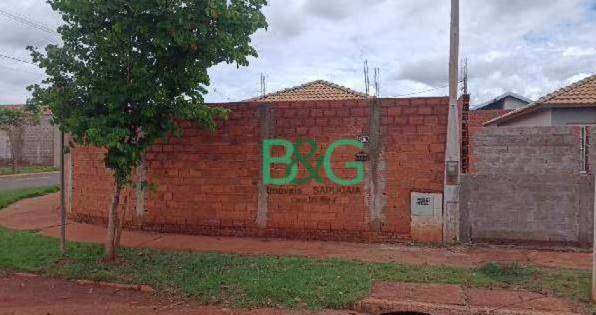 Casa com 2 dormitórios à venda, 45 m² por R$ 86.076,66 - Vida Nova 4 - Barretos/SP