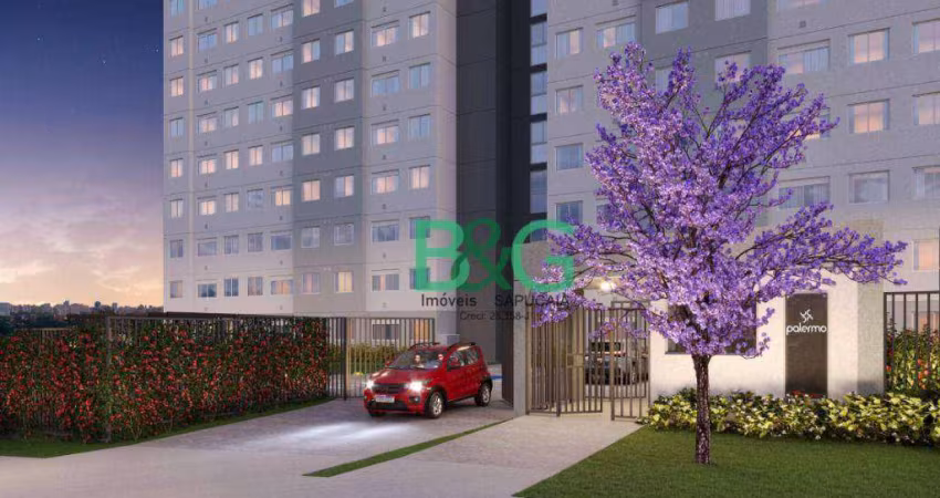 Apartamento com 2 dormitórios à venda, 31 m² por R$ 221.760,00 - Chácara Santa Etelvina - São Paulo/SP