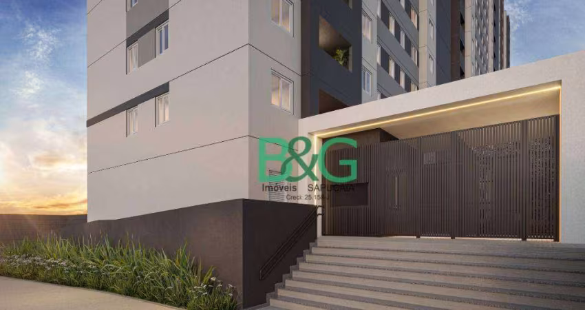 Apartamento com 1 dormitório à venda, 24 m² por R$ 215.710,00 - Várzea da Barra Funda - São Paulo/SP