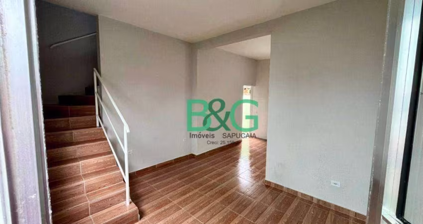Sobrado com 2 dormitórios à venda, 66 m² por R$ 160.000,00 - Jardim Leonor - Mongaguá/SP