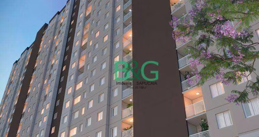 Apartamento com 2 dormitórios à venda, 33 m² por R$ 290.516,60 - Parque Industrial Tomas Edson - São Paulo/SP