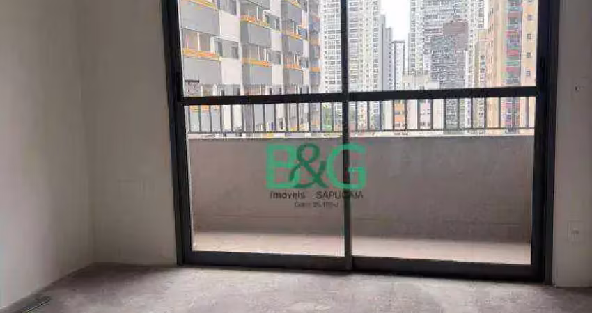 Studio com 1 dormitório, 25 m² - venda por r$ 450.000,00 ou aluguel por r$ 4.500,00/mês - vila olímpia - são paulo/sp