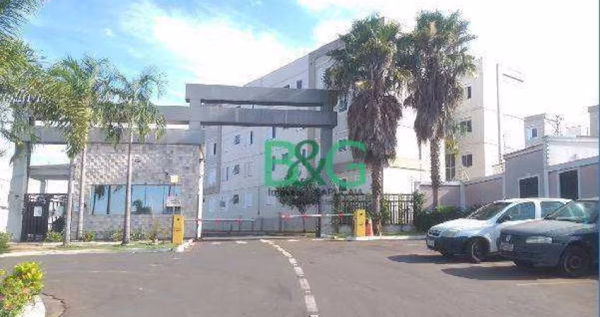 Apartamento com 2 dormitórios à venda, 39 m² por R$ 87.819,45 - Conjunto Habitacional Narciso Gomes - Araras/SP