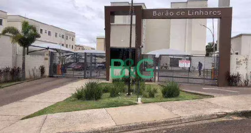 Apartamento com 2 dormitórios à venda, 39 m² por R$ 84.892,14 - Vila Real - Botucatu/SP