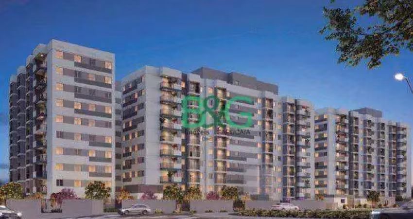 Apartamento com 2 dormitórios à venda, 35 m² por r$ 231.903,19 - jardim santa emília - são paulo/sp