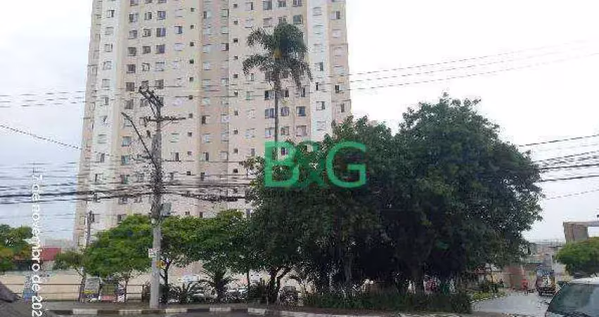 Apartamento com 2 dormitórios à venda, 45 m² por r$ 146.400,00 - ponte grande - guarulhos/sp