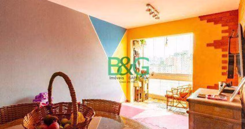 Apartamento com 2 dormitórios à venda, 54 m² por R$ 464.000 - Bosque da Saúde - São Paulo/SP