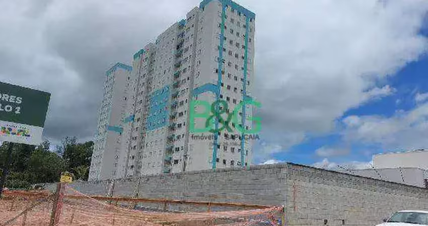 Apartamento com 2 dormitórios à venda, 43 m² por R$ 163.471,12 - Botujuru - Mogi das Cruzes/SP