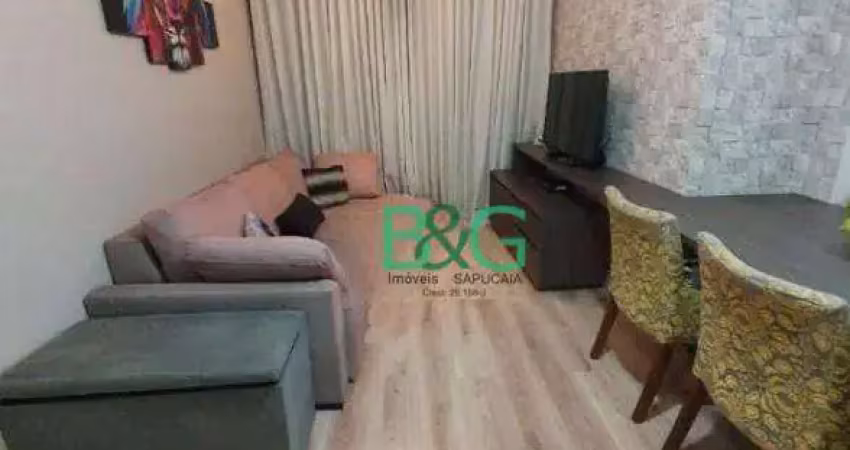 Apartamento com 2 dormitórios à venda, 49 m² por r$ 320.000,00 - sacomã - são paulo/sp
