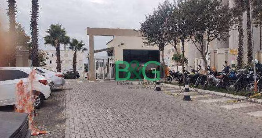 Apartamento com 2 dormitórios à venda, 45 m² por R$ 98.370,70 - Água Branca - Piracicaba/SP