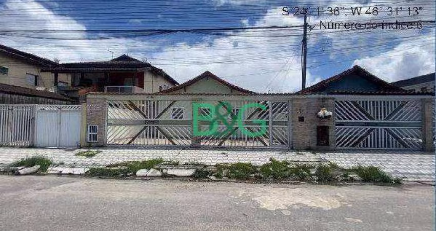 Casa com 2 dormitórios à venda, 41 m² por R$ 122.737,54 - Parque das Américas - Praia Grande/SP