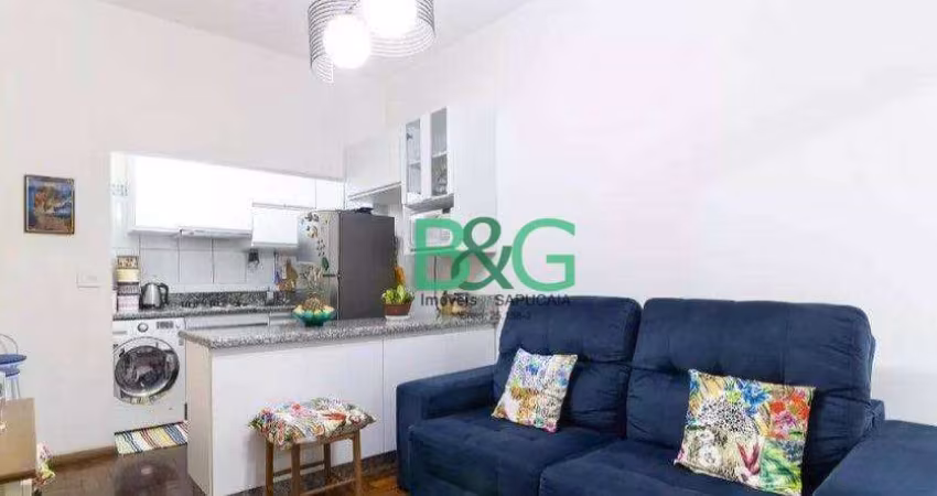 Apartamento com 1 dormitório à venda, 44 m² por R$ 233.900,00 - Centro - São Paulo/SP
