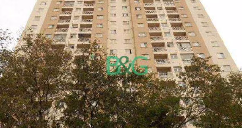 Apartamento com 2 dormitórios à venda, 47 m² por R$ 176.536,06 - Jardim das Oliveiras - São Paulo/SP