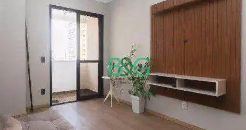 Apartamento com 1 dormitório à venda, 44 m² por r$ 529.000 - perdizes - são paulo/sp