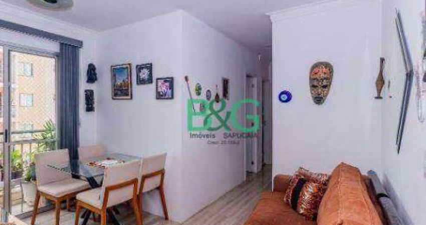 Apartamento com 2 dormitórios à venda, 48 m² por R$ 319.000 - Vila Parque Jabaquara - São Paulo/SP