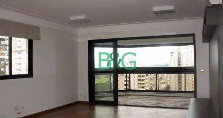 Apartamento com 4 dormitórios, 200 m² - venda por R$ 2.450.000,00 ou aluguel por R$ 18.510,00/mês - Paraíso do Morumbi - São Paulo/SP