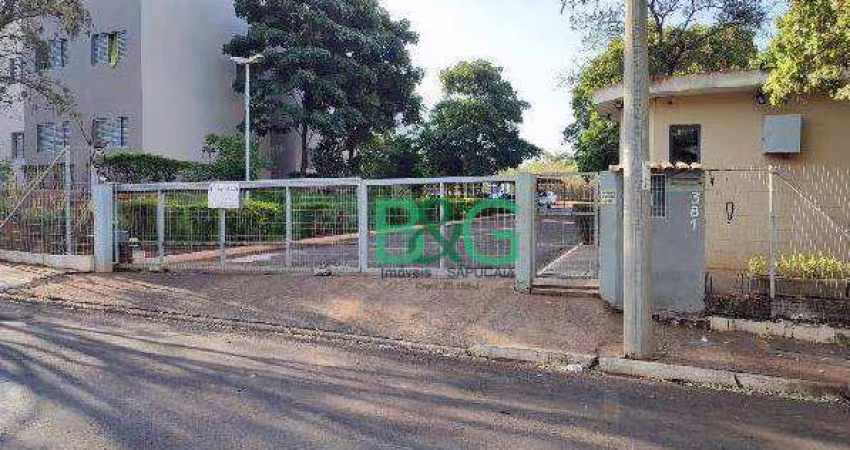 Apartamento com 2 dormitórios à venda, 51 m² por R$ 71.789,15 - Jardim Residencial Paraíso - Araraquara/SP