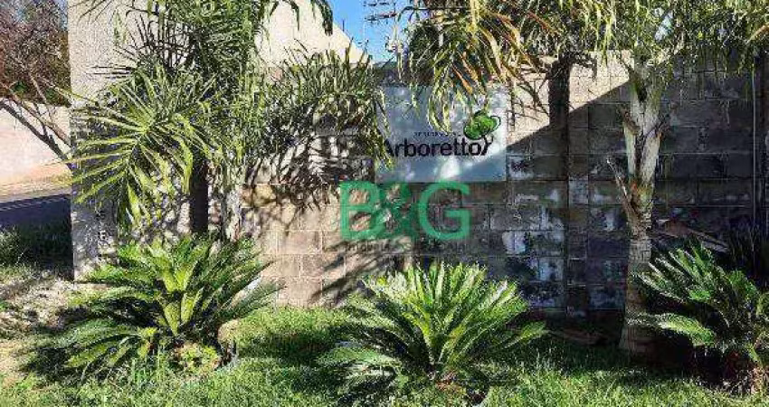 Apartamento à venda, 52 m² por r$ 126.745,51 - jardim maria rosa - araras/sp