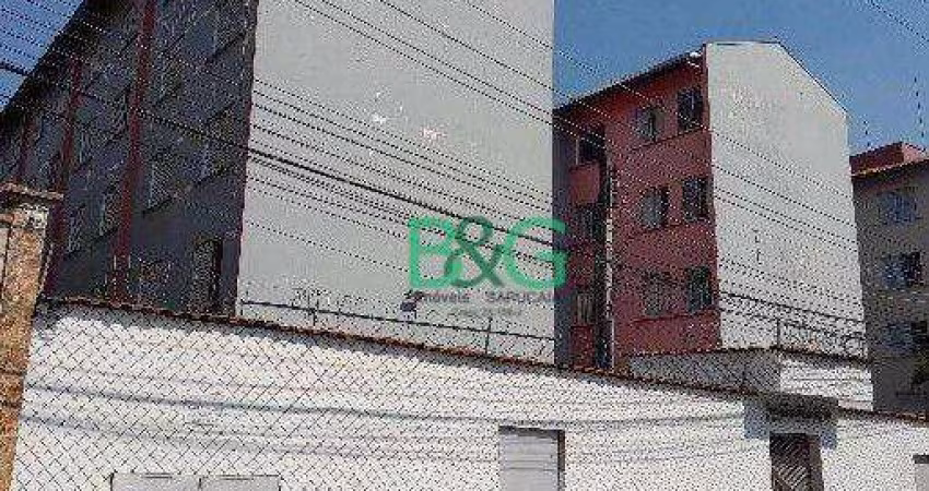 Apartamento com 2 dormitórios à venda, 45 m² por R$ 91.570,92 - Guaianases - São Paulo/SP
