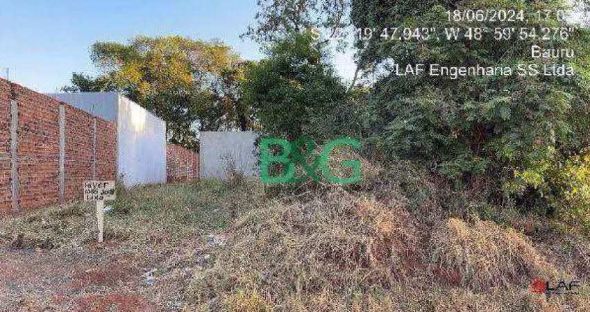 Terreno à venda, 180 m² por R$ 37.759,19 - Tangarás - Bauru/SP