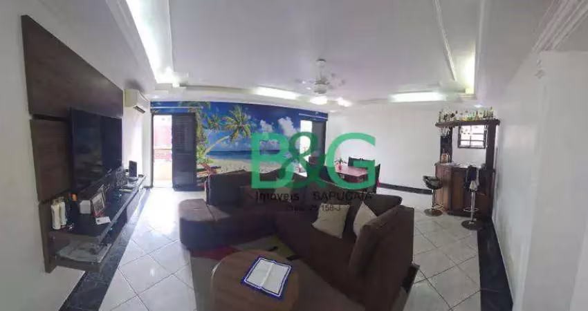 Apartamento com 4 dormitórios à venda, 210 m² por R$ 821.600,00 - Guilhermina - Praia Grande/SP