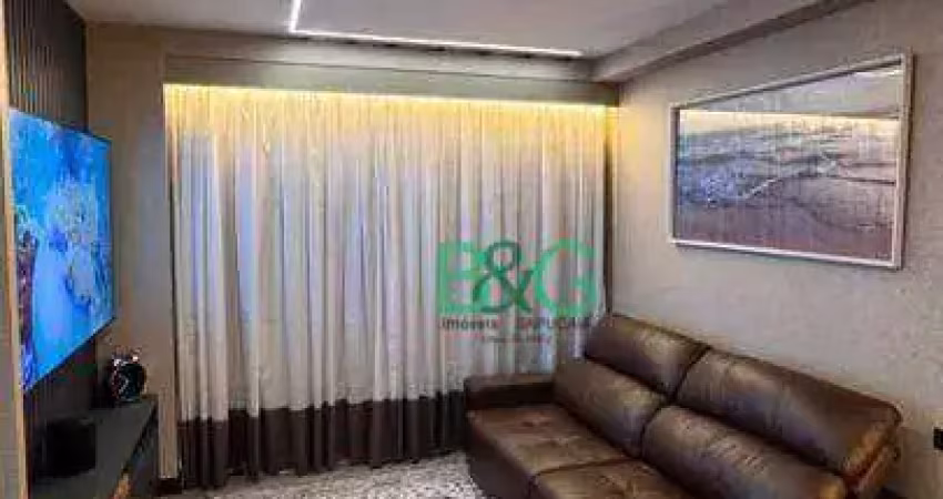 Apartamento com 1 dormitório à venda, 58 m² por r$ 1.200.000,00 - alphaville industrial - barueri/sp