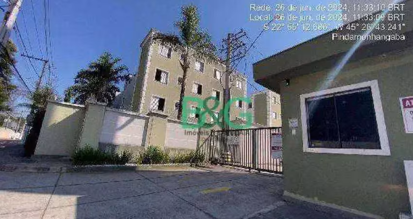 Apartamento com 2 dormitórios à venda, 45 m² por R$ 94.815,14 - Santana - Pindamonhangaba/SP