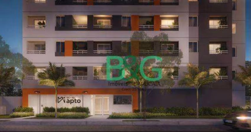 Apartamento com 2 dormitórios à venda, 35 m² por R$ 301.692,60 - Lapa de Baixo - São Paulo/SP