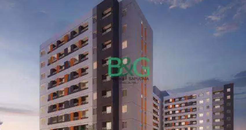 Apartamento garden com 2 dormitórios à venda, 37 m² por r$ 354.568,50 - lapa de baixo - são paulo/sp