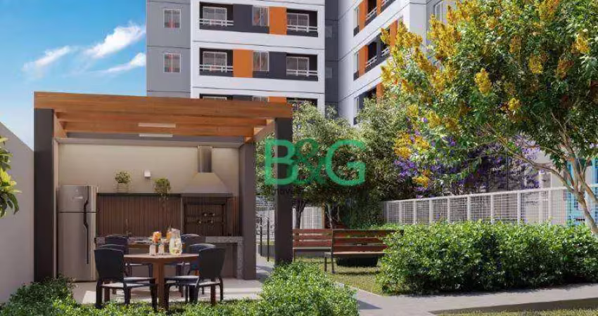 Apartamento garden com 2 dormitórios à venda, 44 m² por r$ 368.695,80 - lapa de baixo - são paulo/sp