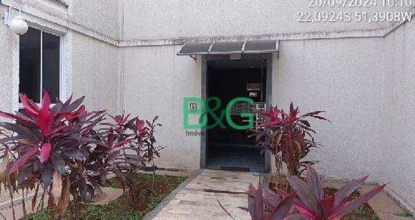 Apartamento com 2 dormitórios à venda, 39 m² por R$ 57.891,78 - Parque Watal Ishibashi - Presidente Prudente/SP