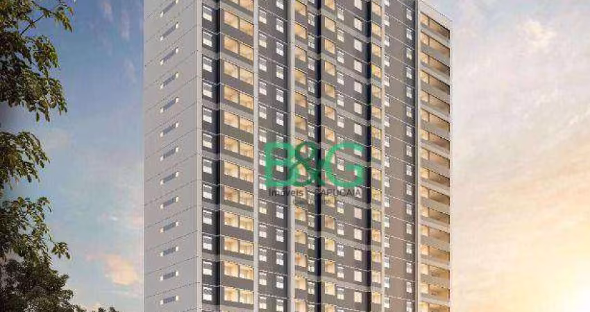 Apartamento com 1 dormitório à venda, 25 m² por R$ 292.775,30 - Santo Amaro - São Paulo/SP
