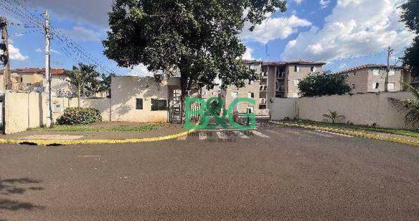 Apartamento com 2 dormitórios à venda, 47 m² por R$ 78.781,14 - Parque Ribeirão Preto - Ribeirão Preto/SP
