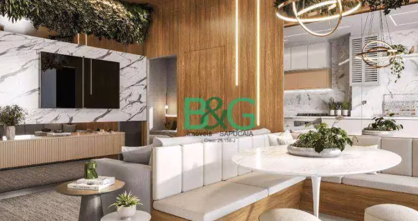 Apartamento com 1 dormitório à venda, 42 m² por r$ 420.410,78 - vila esperança - são paulo/sp