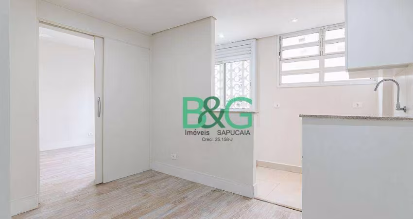 Apartamento com 1 dormitório para alugar, 35 m² por R$ 3.475,14/mês - Jardim Paulista - São Paulo/SP