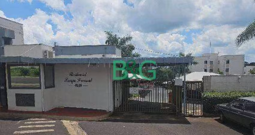 Apartamento com 2 dormitórios à venda, 46 m² por R$ 77.043,32 - Chácara Espraiado - Franca/SP