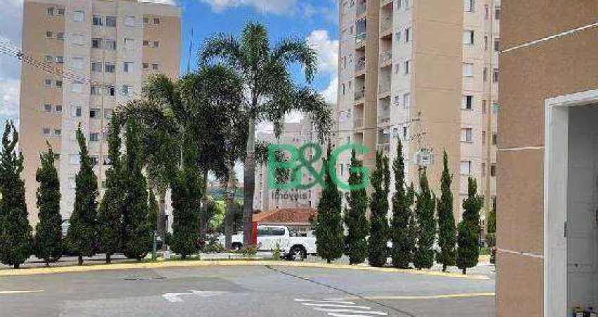 Apartamento com 2 dormitórios à venda, 55 m² por R$ 170.813,48 - Vila São Pedro - Hortolândia/SP